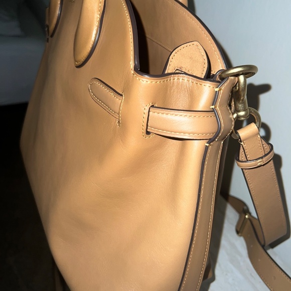 Coach Empire Carryall Bag 40 Honey Brown - Picture 4 of 6